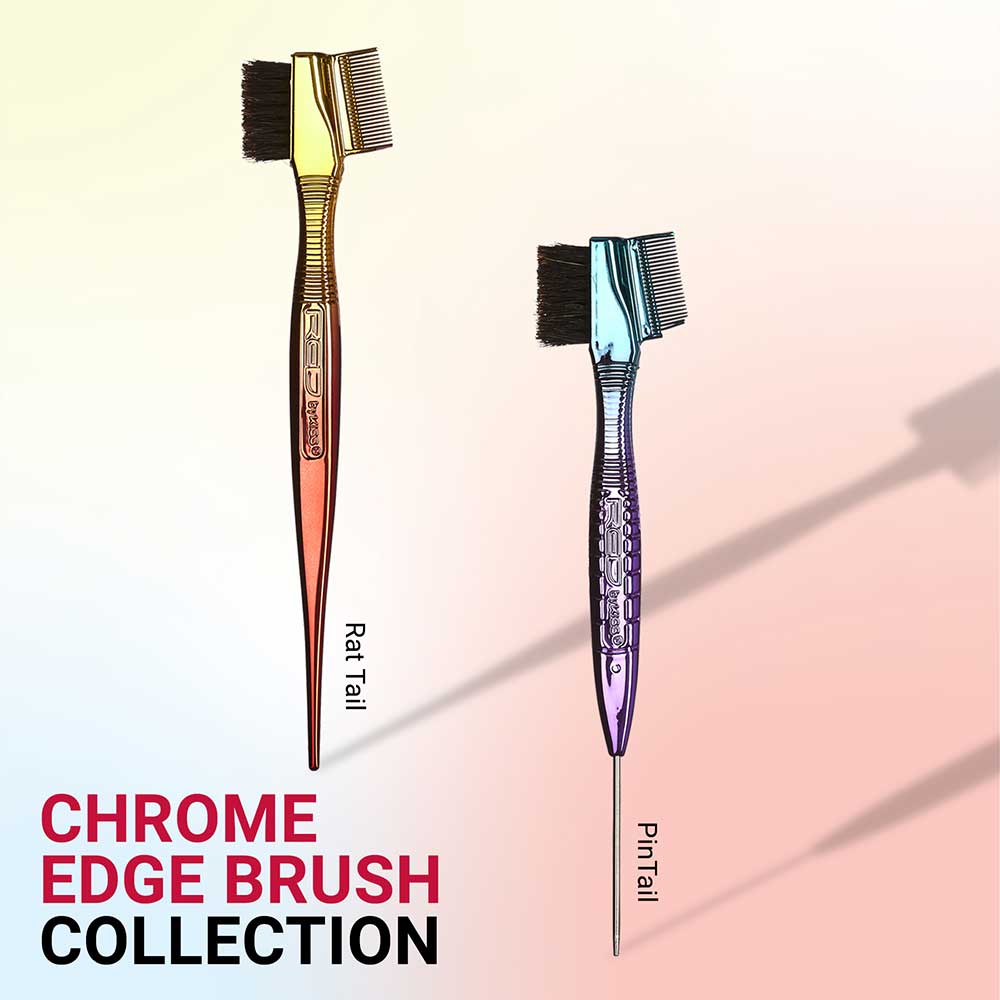 Red By Kiss Ombre Chrome Edge Brush