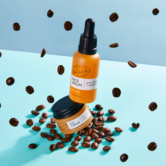 UpCircle Eco Friendly Vegan Wellbeing Gift - Caffeinated Skincare Duo