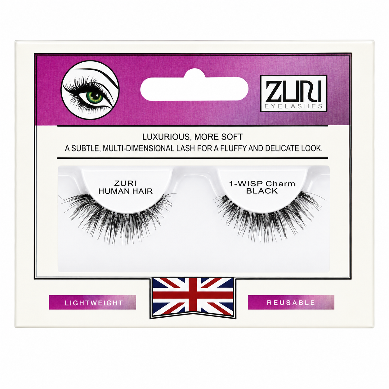 Zuri Eyelashes Human Hair Lashes