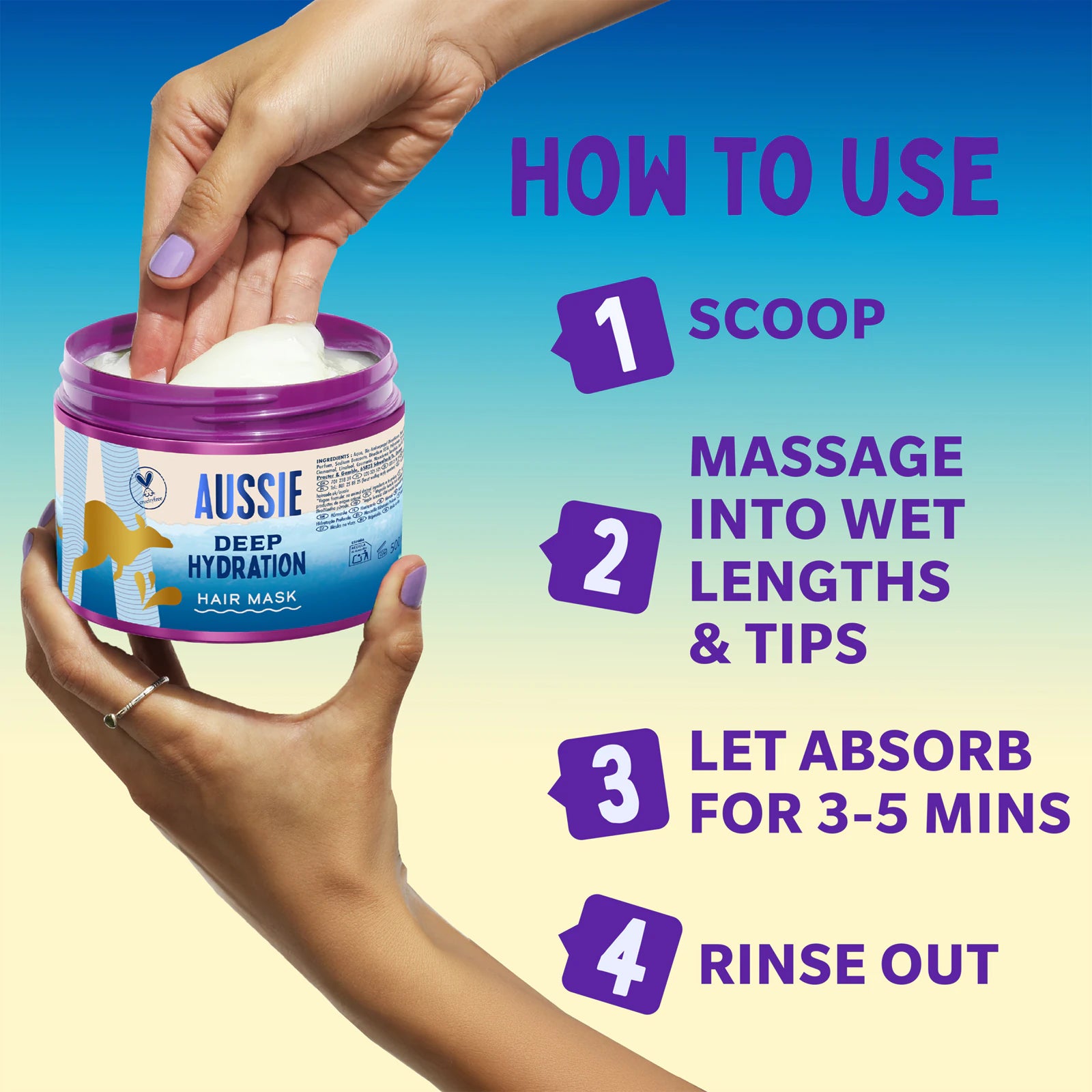 Aussie Deep Hydration Mask 450ml