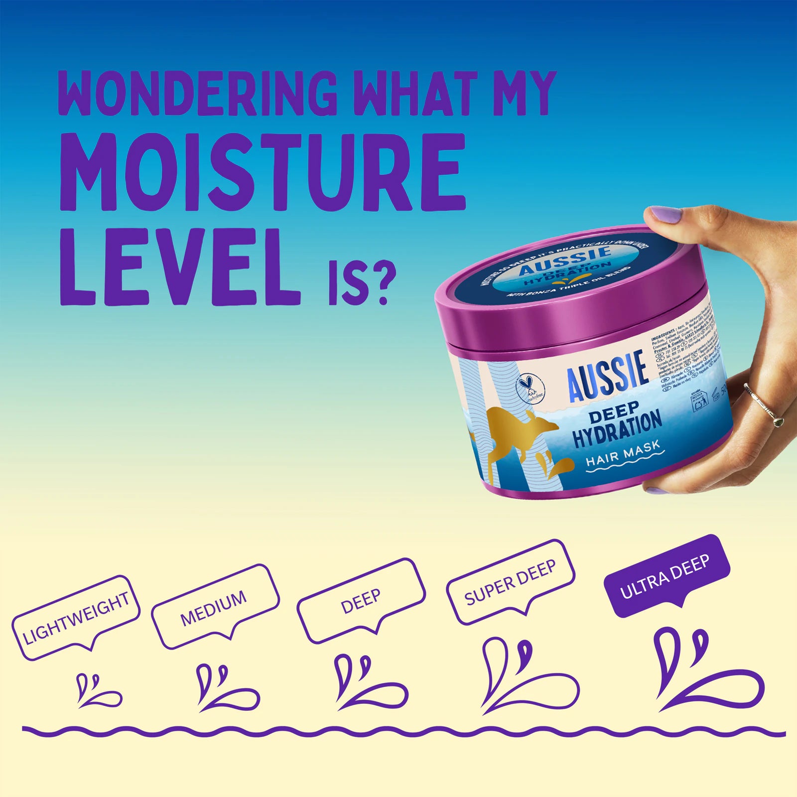 Aussie Deep Hydration Mask 450ml