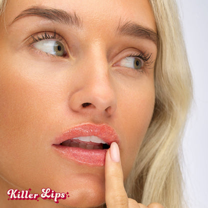 Killer Lips Prep Talk Lip Scrub - Strawberry