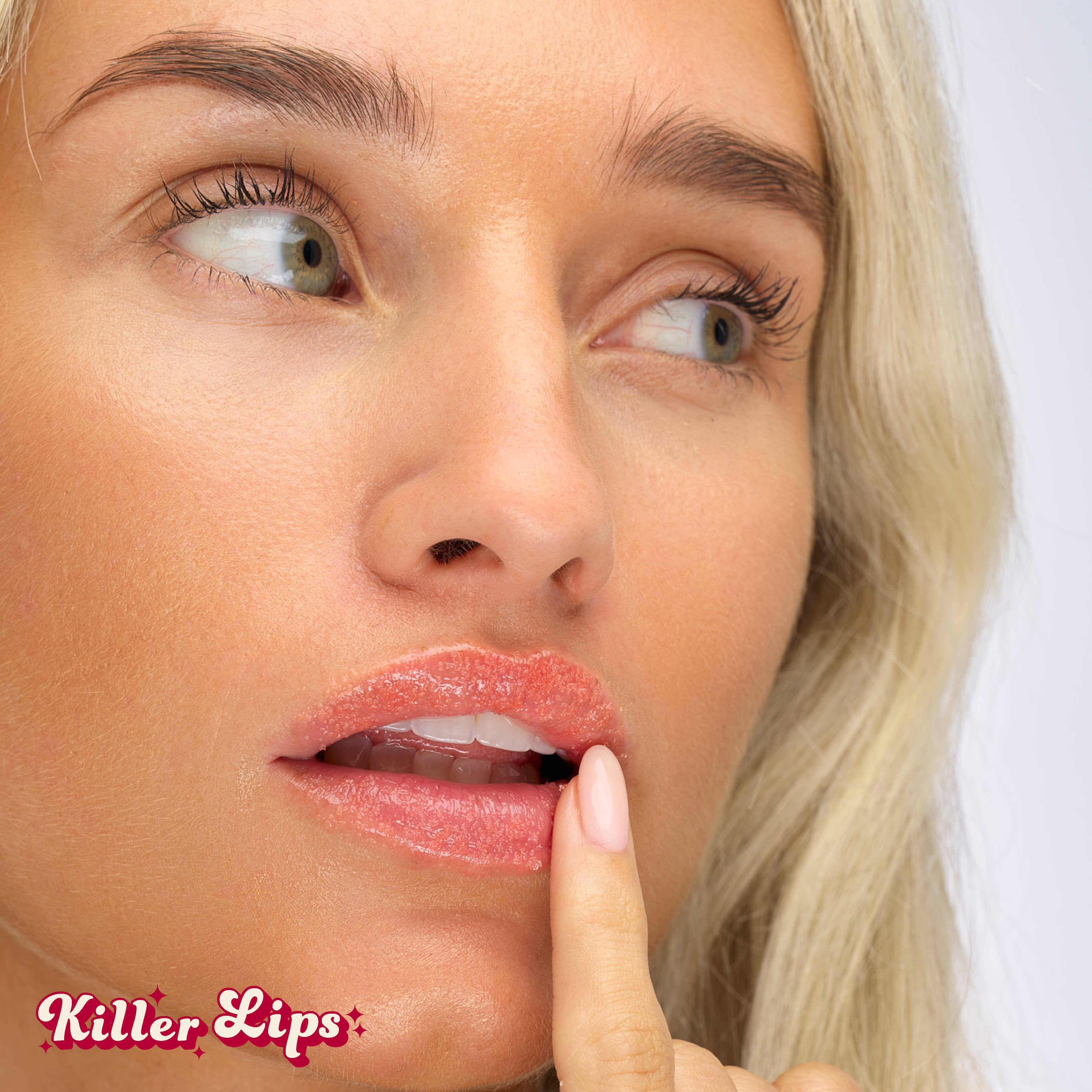 Killer Lips Prep Talk Lip Scrub - Strawberry