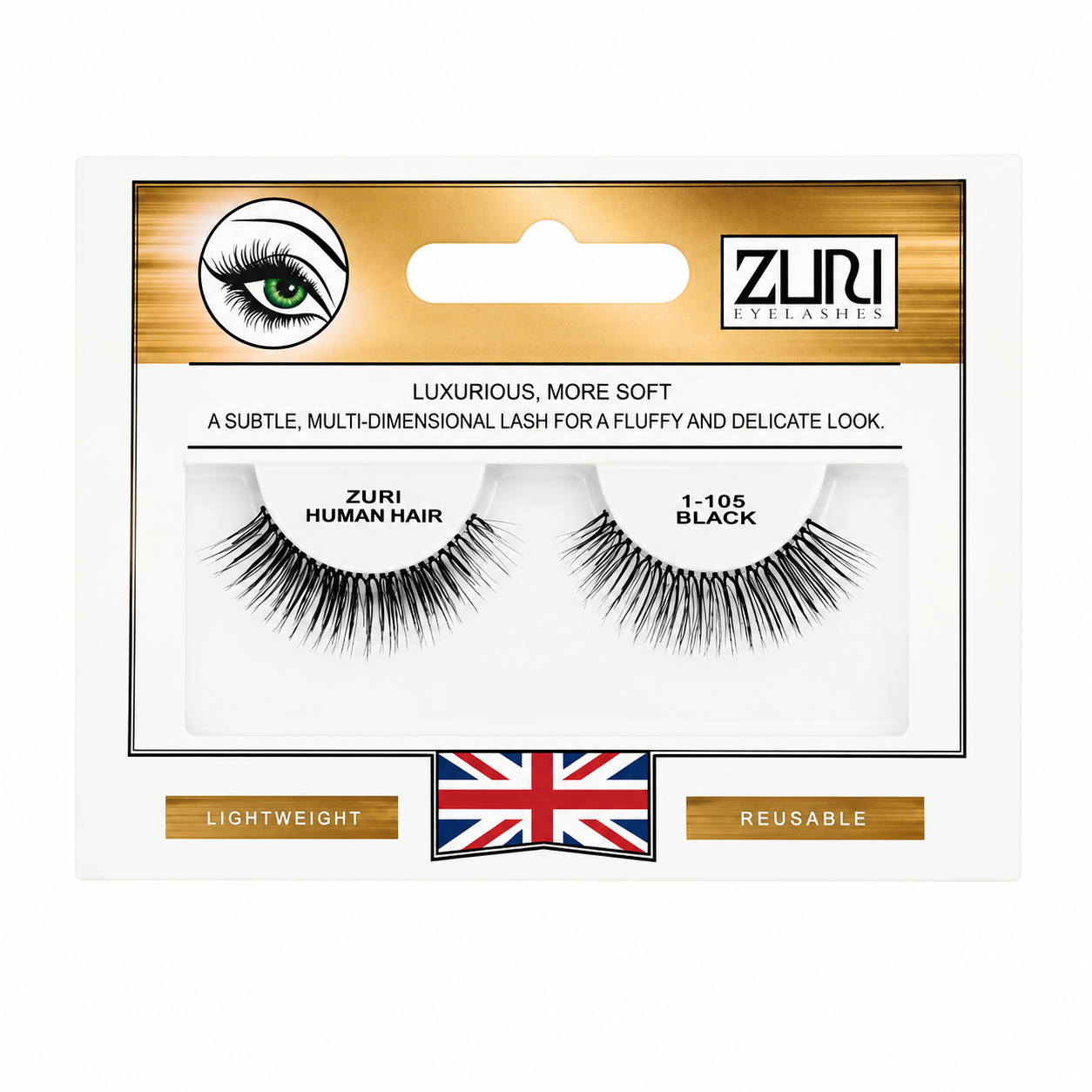 Zuri Eyelashes Human Hair Lashes
