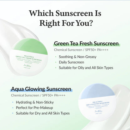 Dr. Althea Green Tea Fresh Sunscreen SPF50+ PA++++ 45ml
