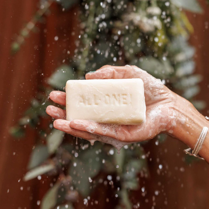 Dr. Bronner's All-One Hemp Peppermint Pure-Castile Bar Soap 140g