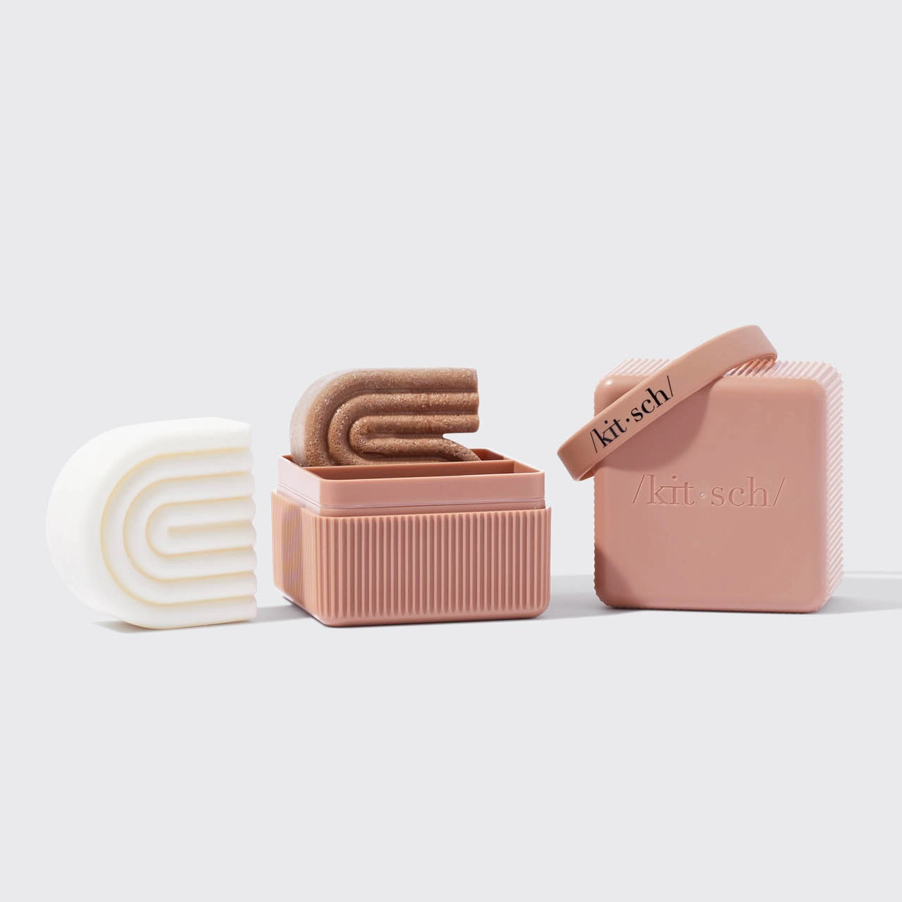 Kitsch 2-Compartment Travel Case - Terracotta