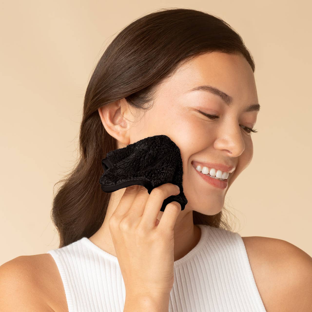 Kitsch Microfiber Face Towels 3pc Set - Black