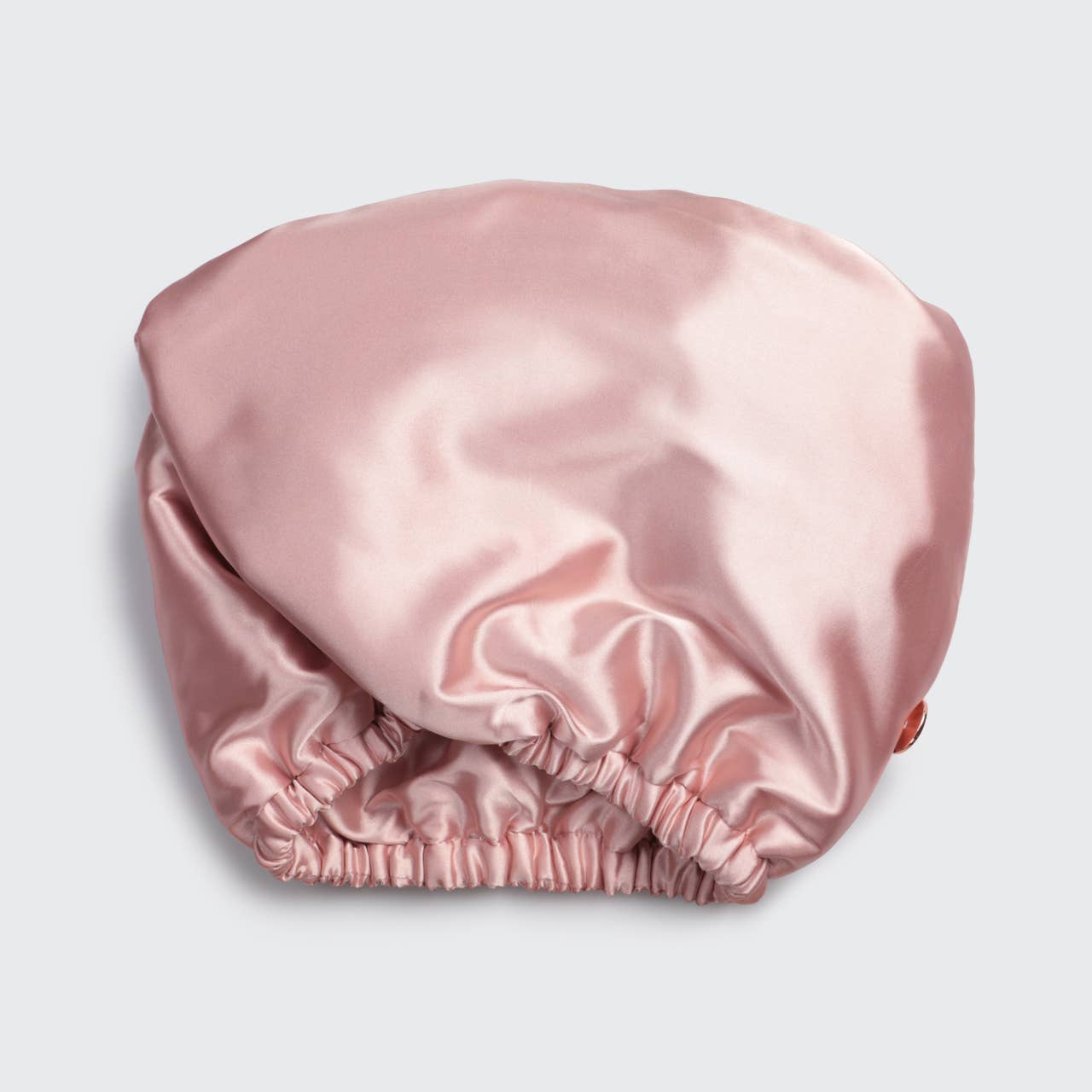 Kitsch Satin-Wrapped Hair Towel Turban- Blush