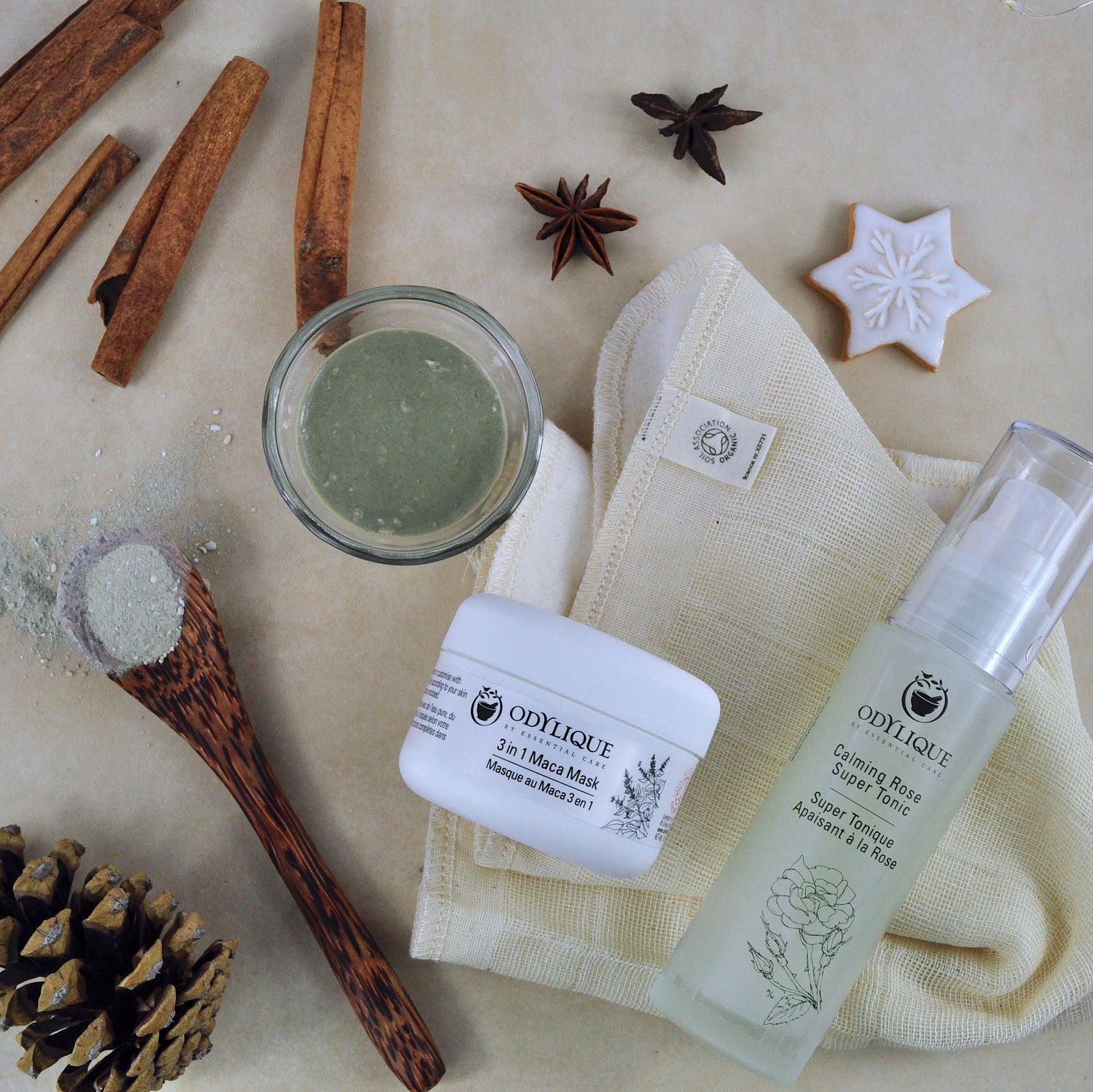 Odylique 3-in-1 Maca Mask
