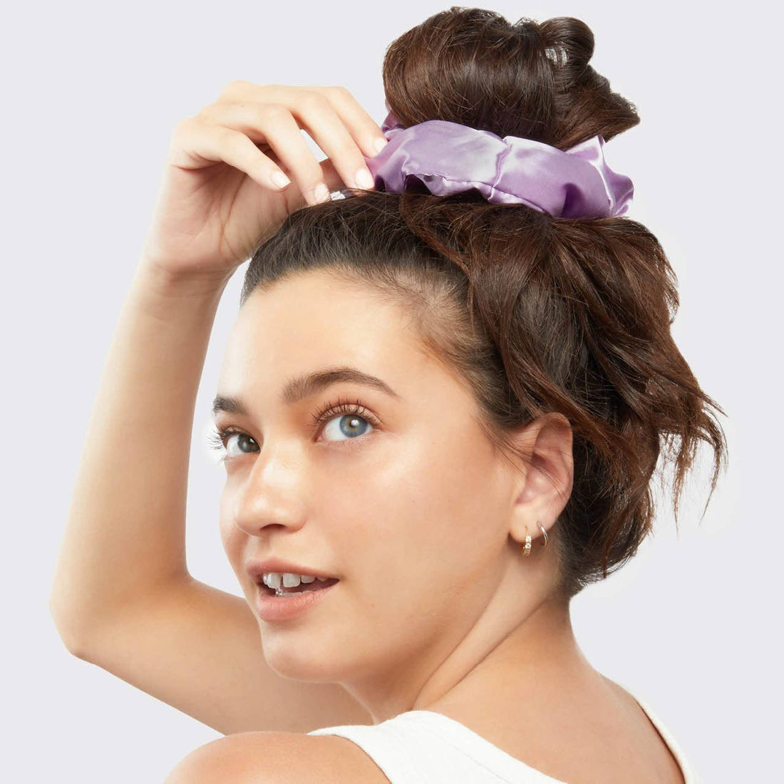 Kitsch x Bridgerton Satin Pillow Scrunchies 2pc - Floral