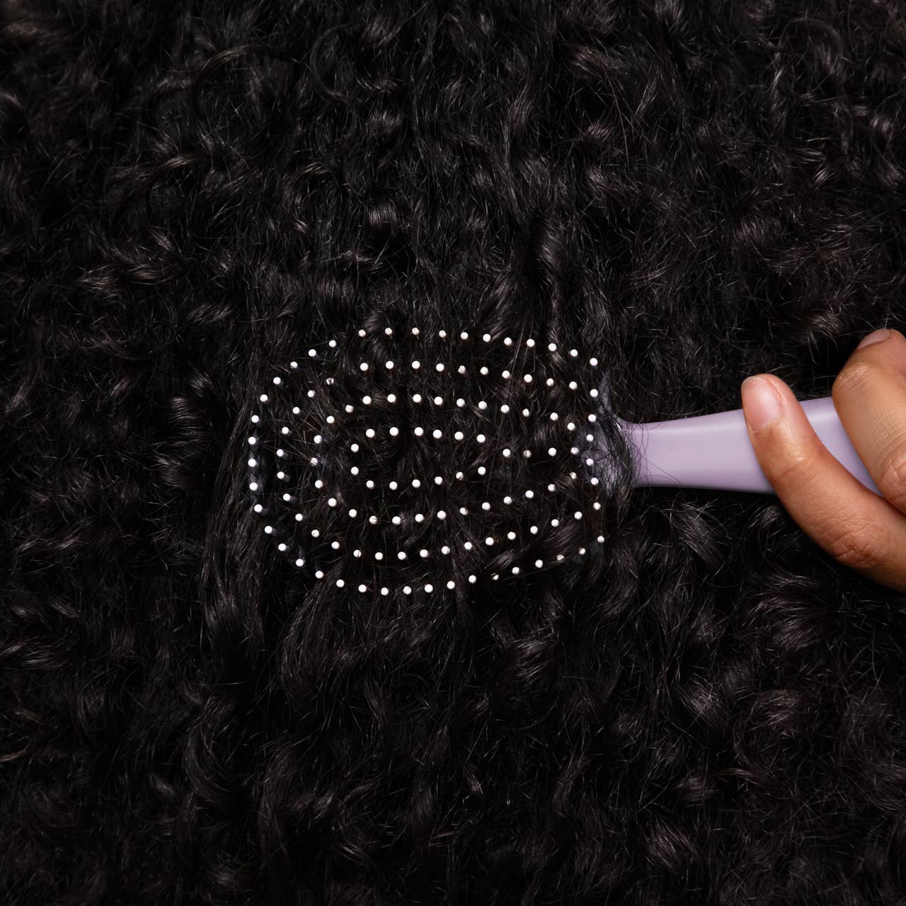 Kitsch Violet Soft Detangling Flexi Brush - Mini