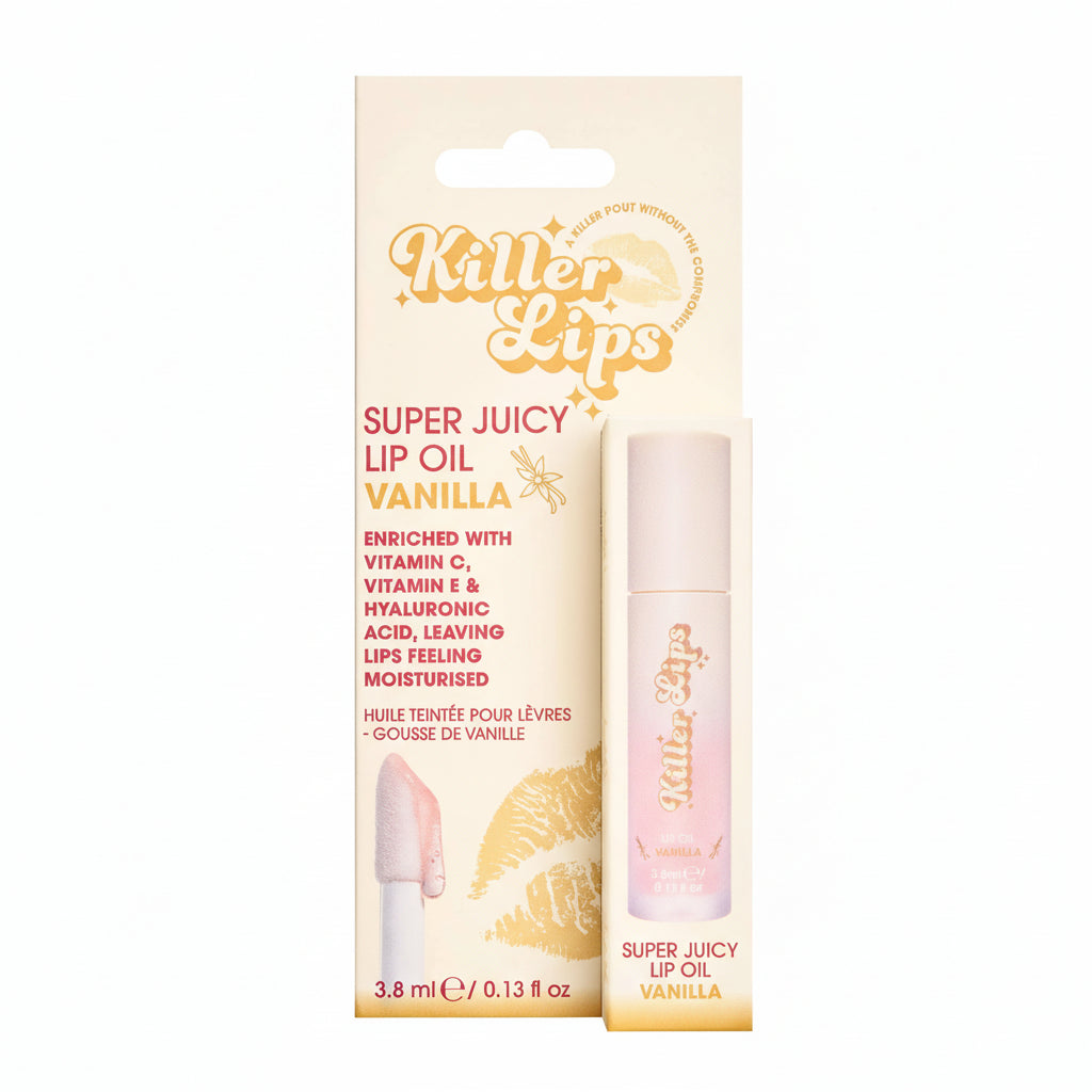 Killer Lips Super Juicy Lip Oil 3.8ml - Vanilla
