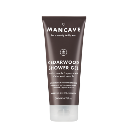 ManCave Cedarwood Shower Gel 200ml