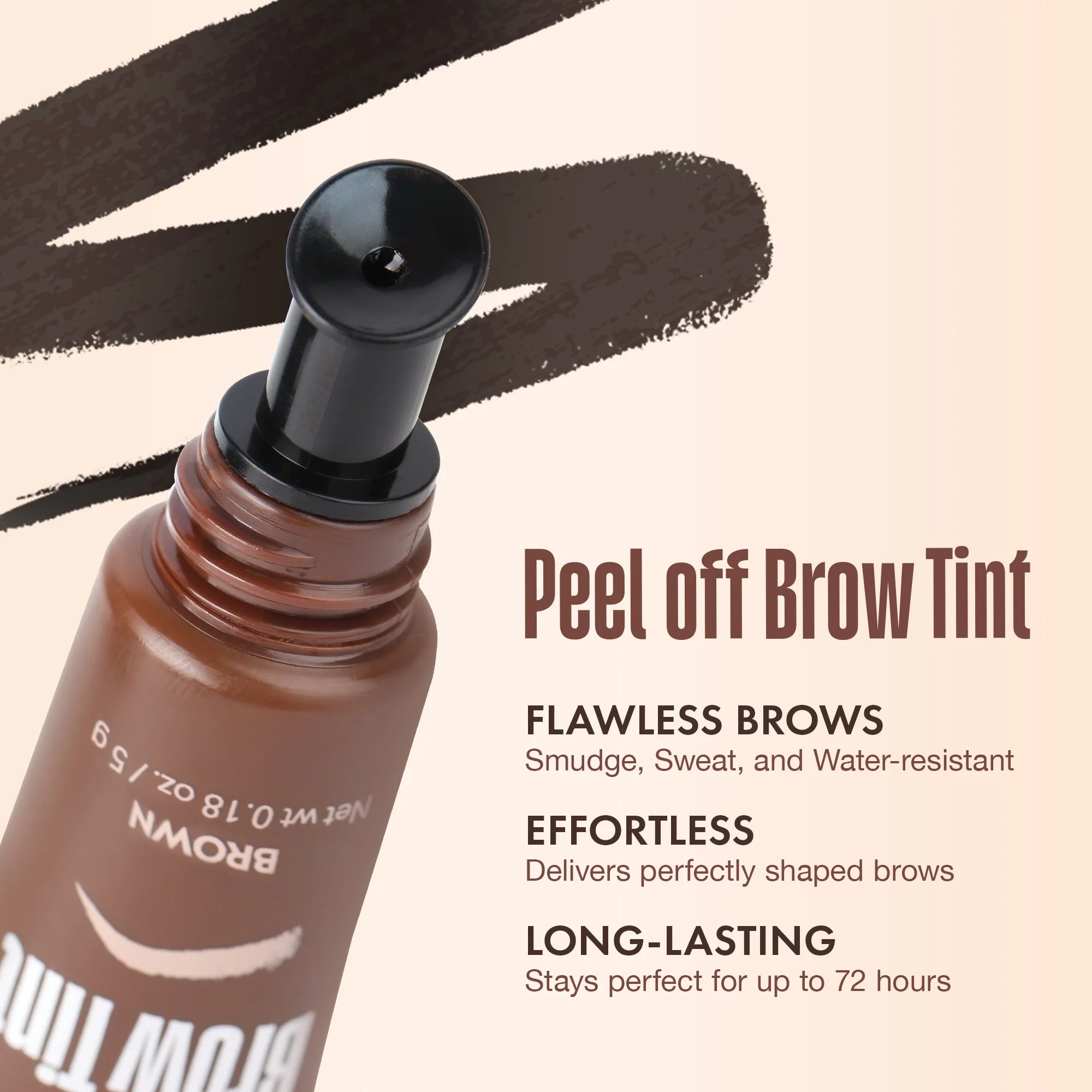 Nicka K Peel Off Brow Tint