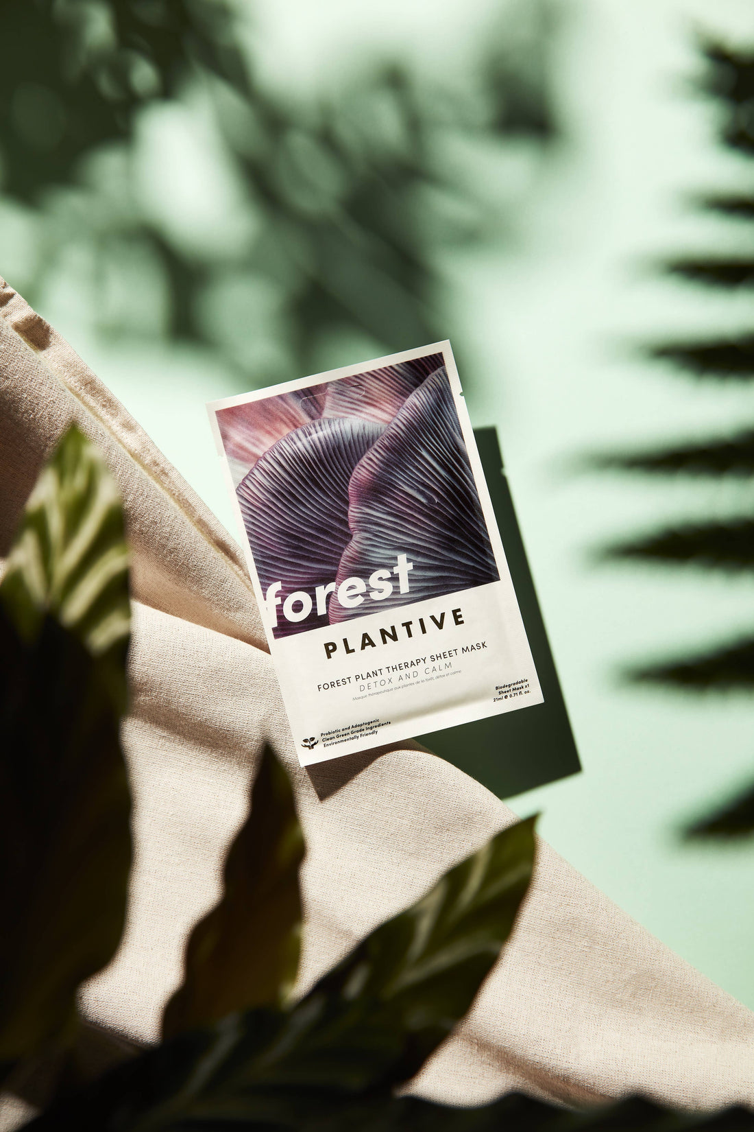 Vitamasques Plantive Forest Plant Therapy Biodegradable Face Sheet Mask