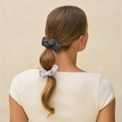 Kitsch Cloud Scrunchies 3pc Set - Spiderweb