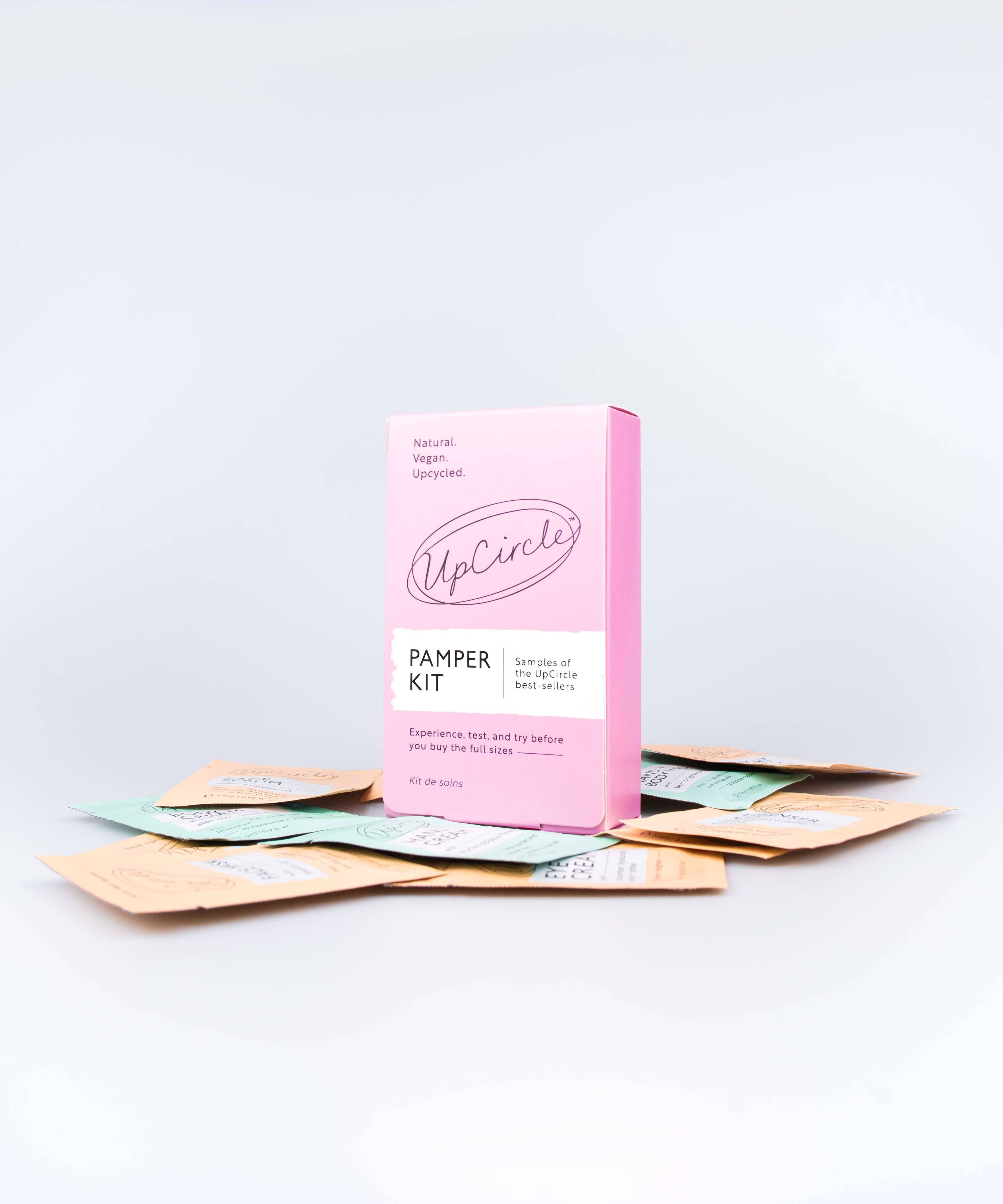 UpCircle The Pamper Kit Trial Sample Pack - 14 Piece