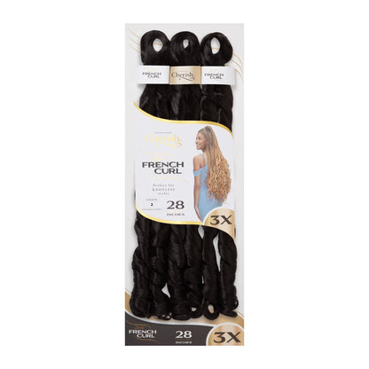 Cherish French Curl 28" 3X Pack