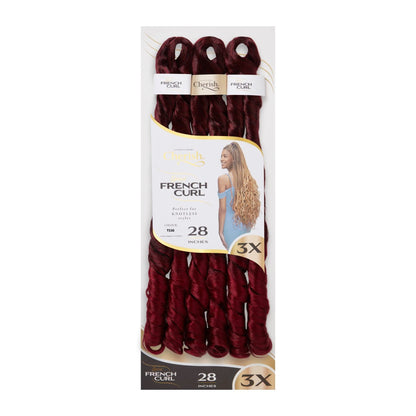 Cherish French Curl 28" 3X Pack