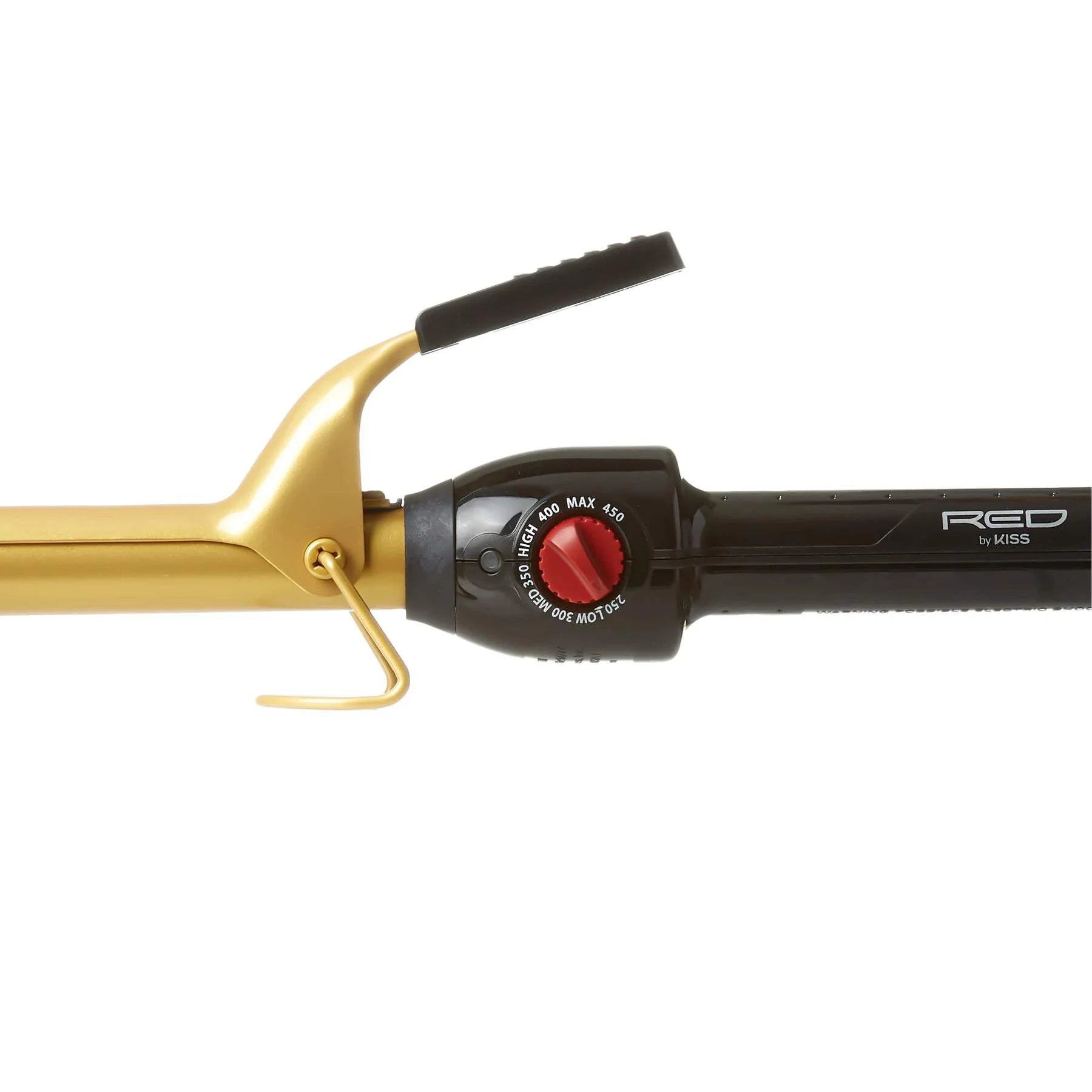 Red By Kiss Ceramic Curling Tong 3/4"