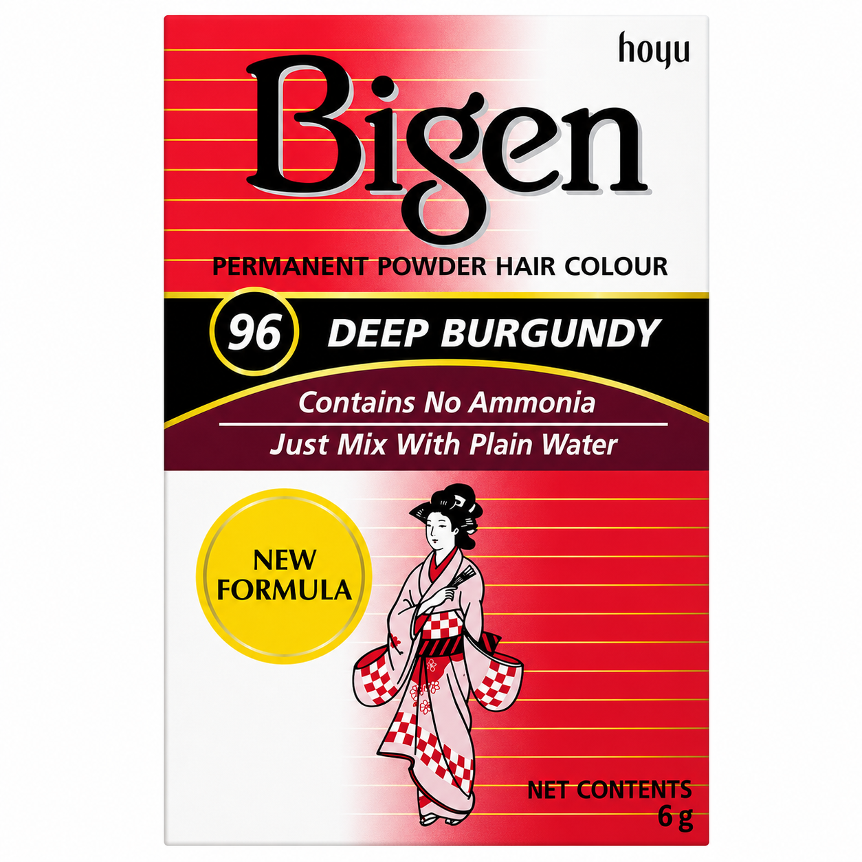 Bigen Permanent Powder Hair Dye 6g