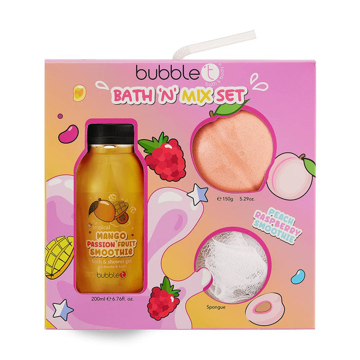 Bubble T Smoothie Bath n' Mix Gift Set - 3 pc Set