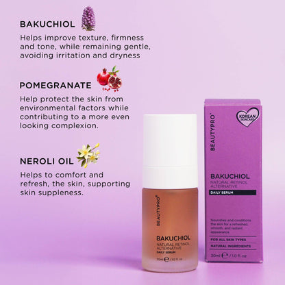 BeautyPro Bakuchiol Daily Serum 30ml