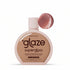 Glaze supergloss bottle with a swatch of pink gloss on a light pink background