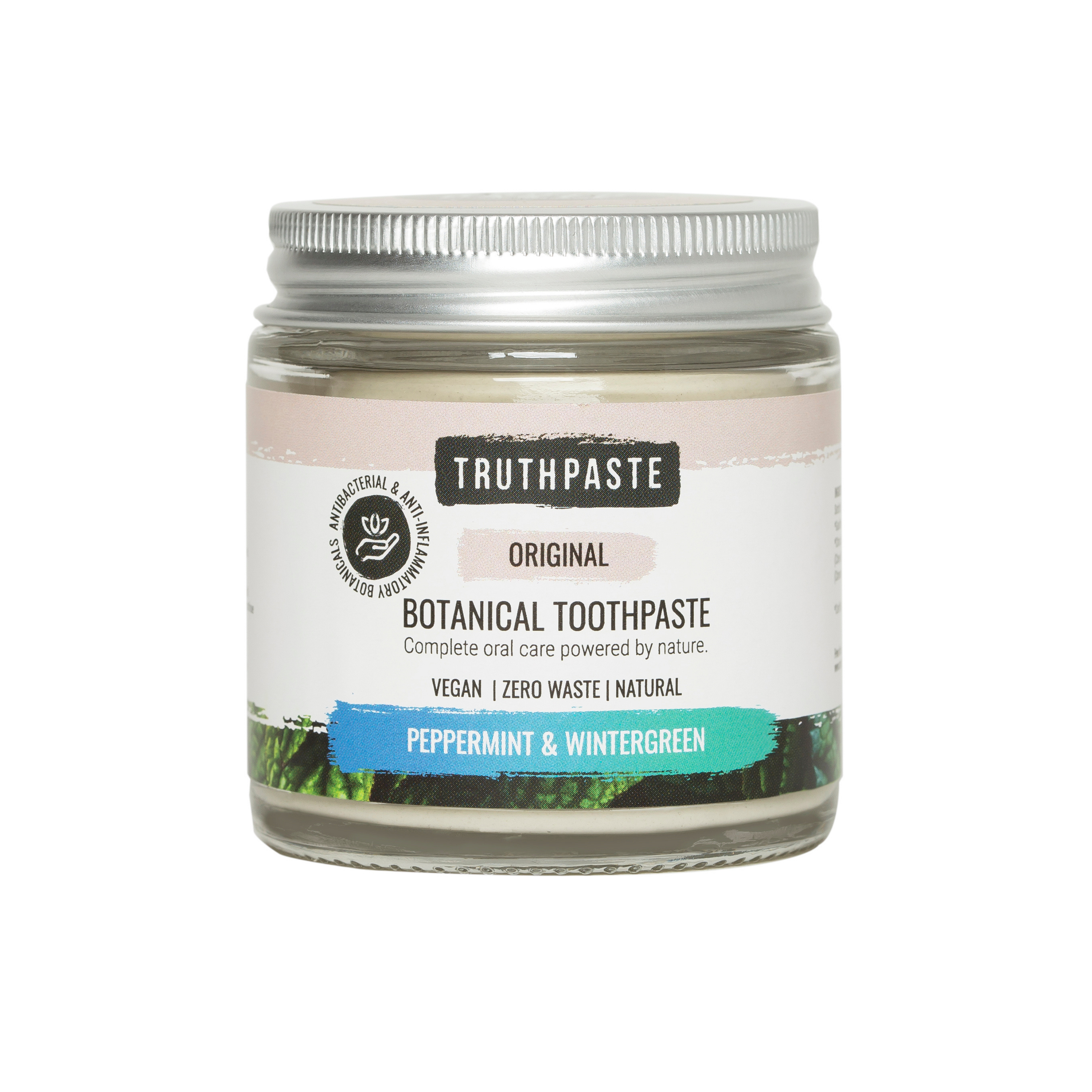 Truthpaste Botanical Toothpaste Original: Peppermint & Wintergreen 100ml