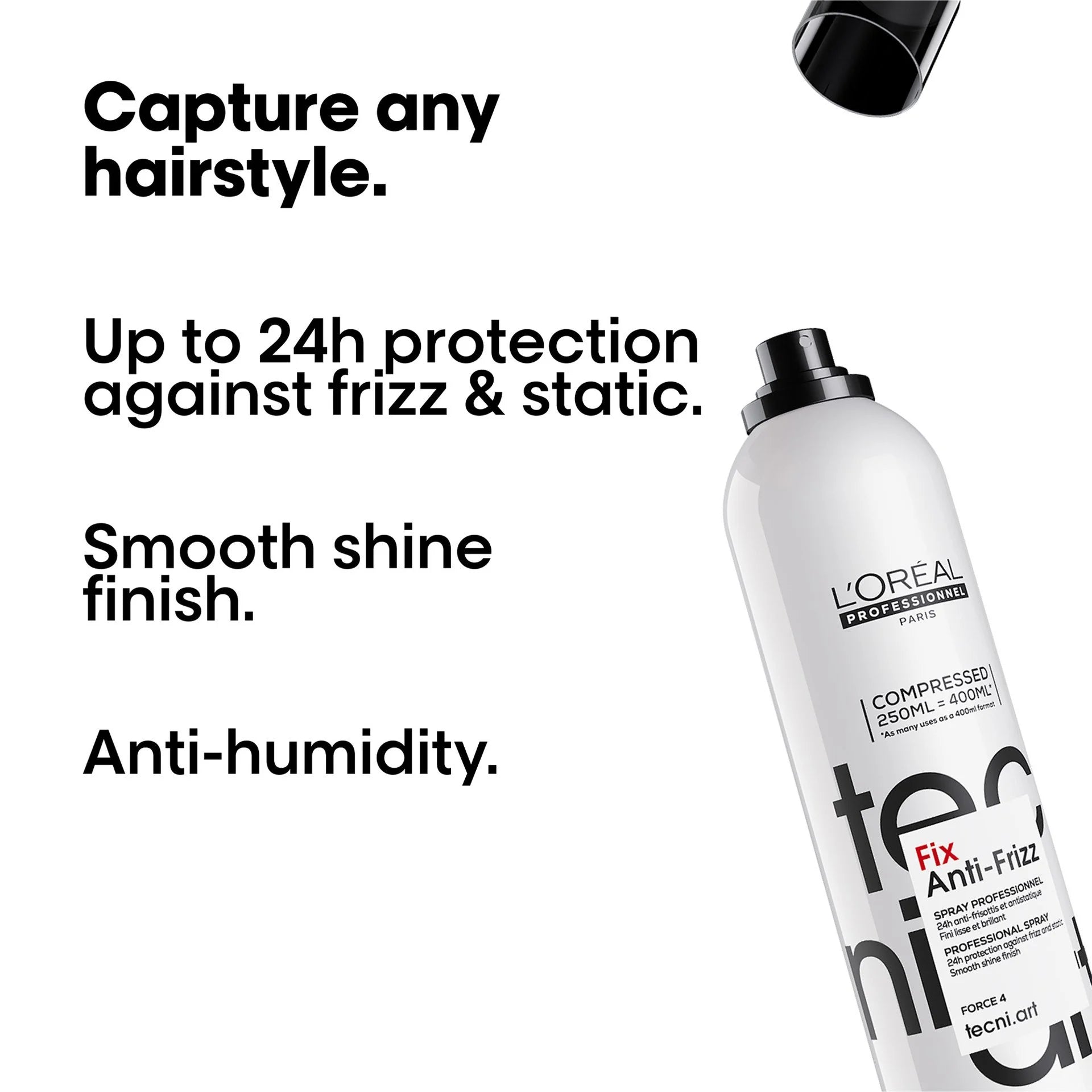 L'Oréal Professionnel TecniART Fix Anti-Frizz Hair Spray 250ml