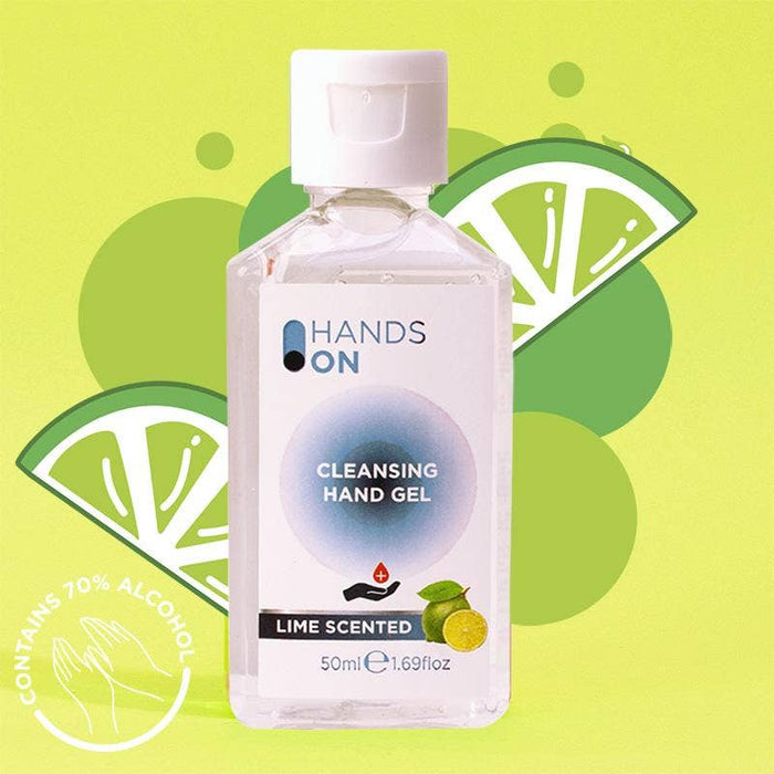Bubble T Lime Anti-Bacterial Cleansing Hand Sanitiser (70% Alcohol) 50ml