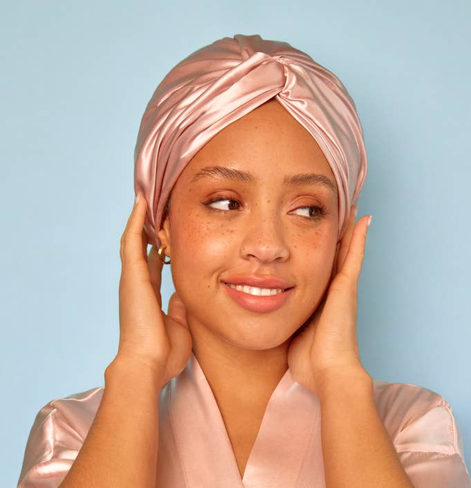 The Big Silk 100% Pure Organic Silk Turban