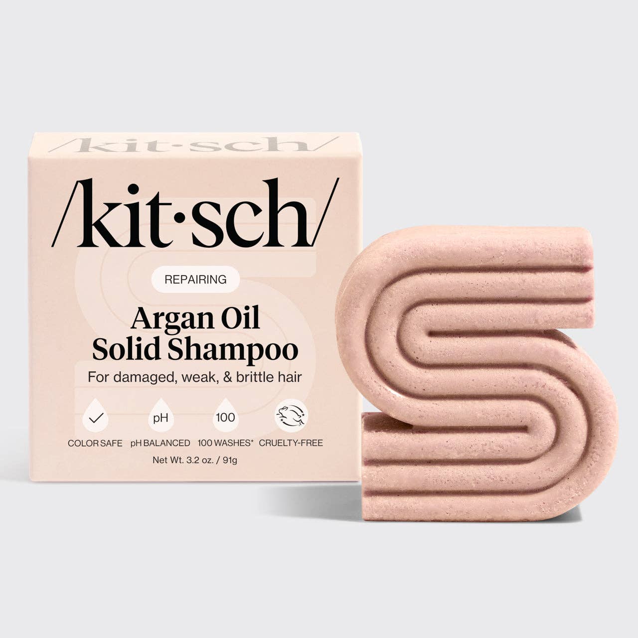 Kitsch Repairing Argan Oil Shampoo Bar 2.7oz