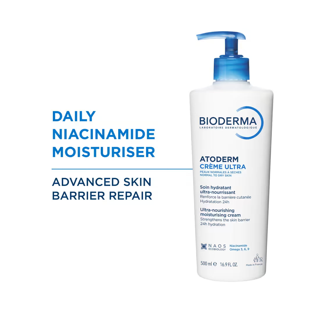 Bioderma Atoderm Ultra-Nourishing Moisturising Cream 500ml