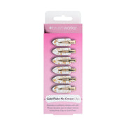 Brushworks Gold Flake No Crease Clips (Pack of 6)