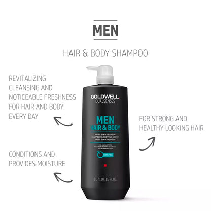 Goldwell Dualsenses Men Hair &amp; Body Shampoo