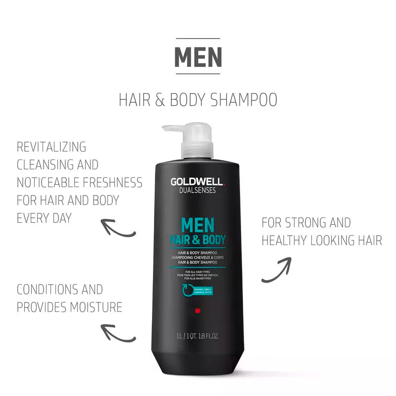 Goldwell Dualsenses Men Hair & Body Shampoo