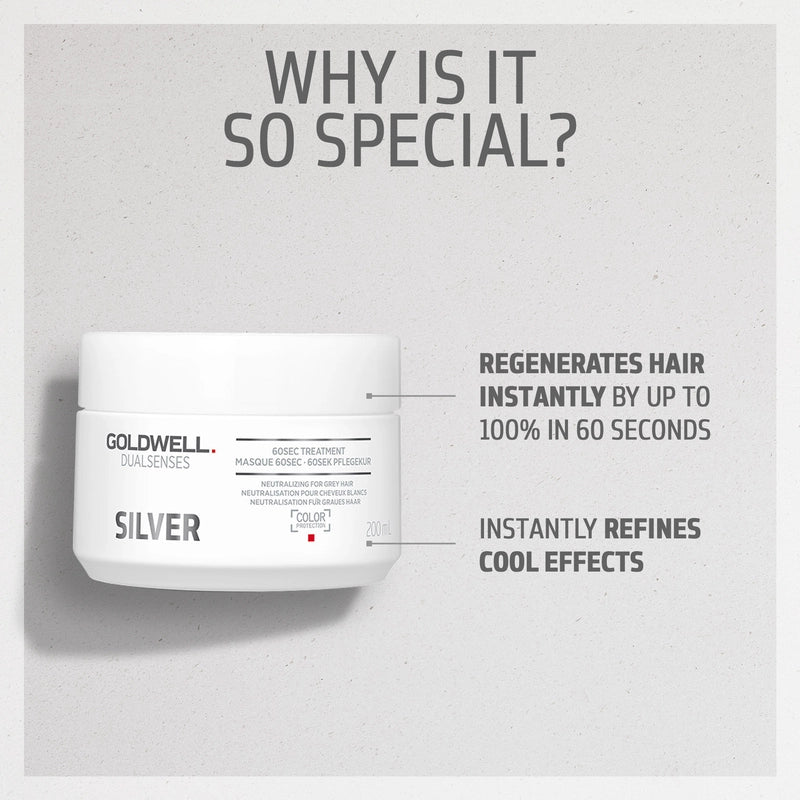 Goldwell Dualsenses Silver 60 Sec Treatment 200ml