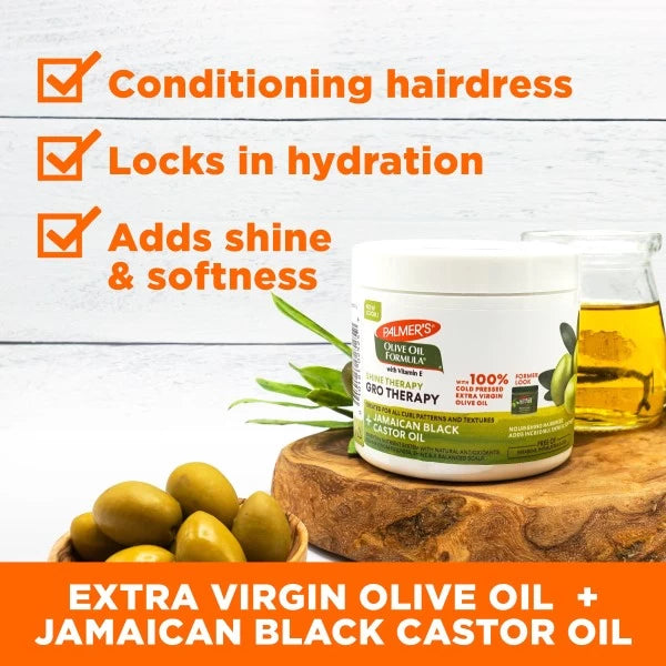 Palmer's Olive Oil Formula Shine Therapy Olive Oil Gro Therapy 8.8oz