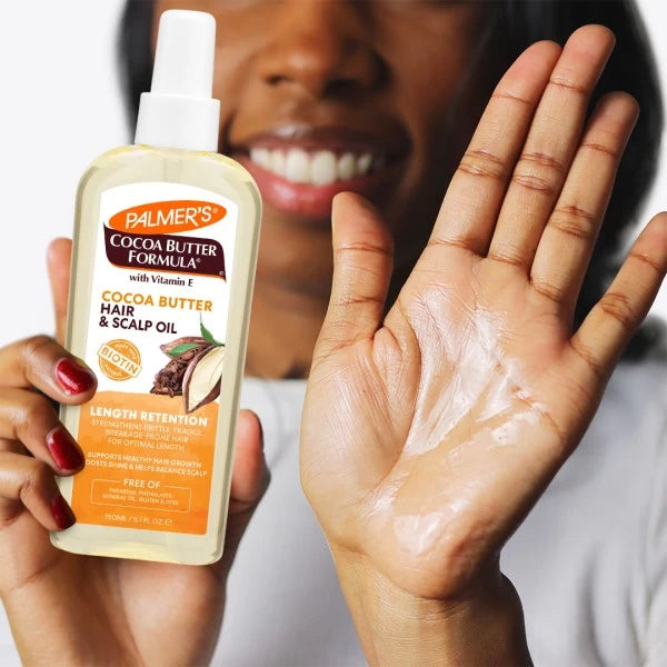 Palmer's Cocoa Butter Formula Length Retention Cocoa Butter Hair & Scalp Oil 5.1oz