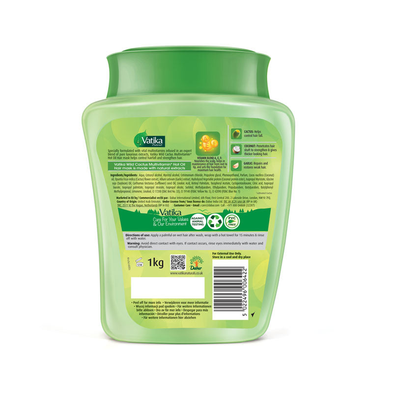 Dabur Vatika Naturals Cactus Hair Mask Multivitamin