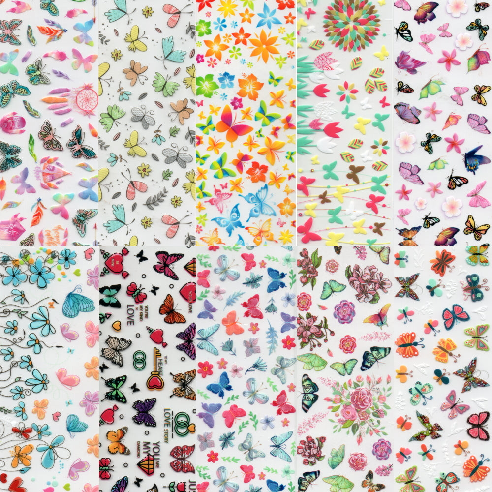 Halo Nail Foils - Pack of 10