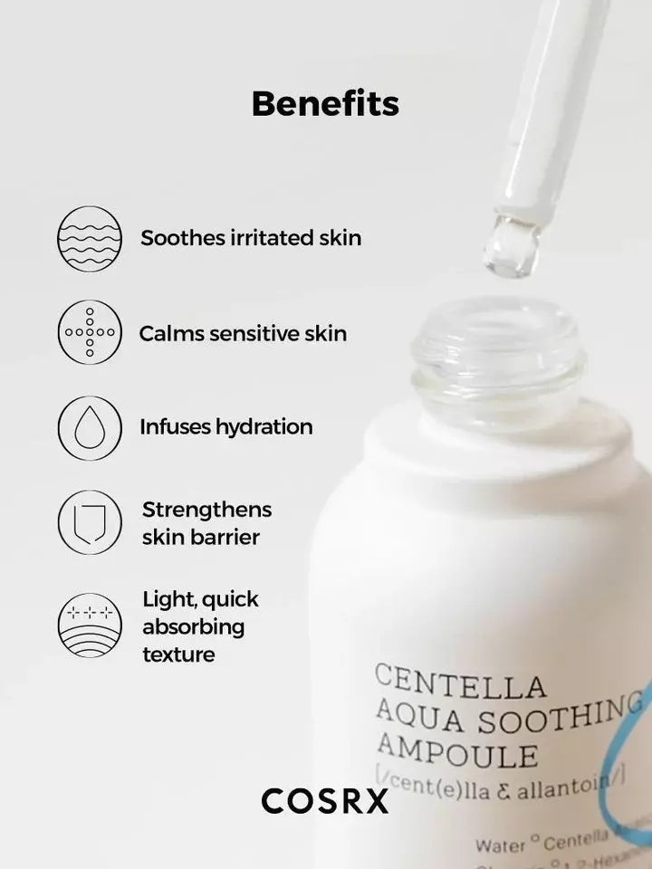COSRX Facial Serum Hydrium Centella Aqua Soothing Ampoule 40ml