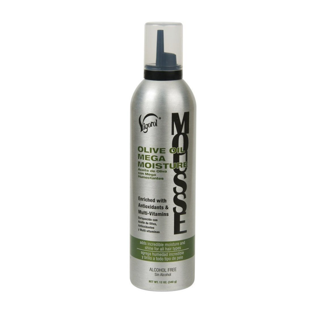 Vigorol Olive Oil Mega Moisture Mousse - 12oz