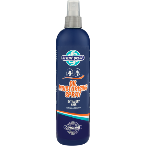Stylin' Dredz Extra Dry Hair Oil Moisturizing Spray With Conditioners 350ml
