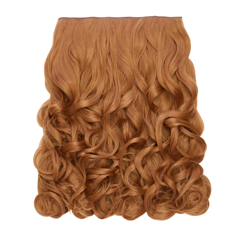 Stranded 20" One Piece Curly Clip-In