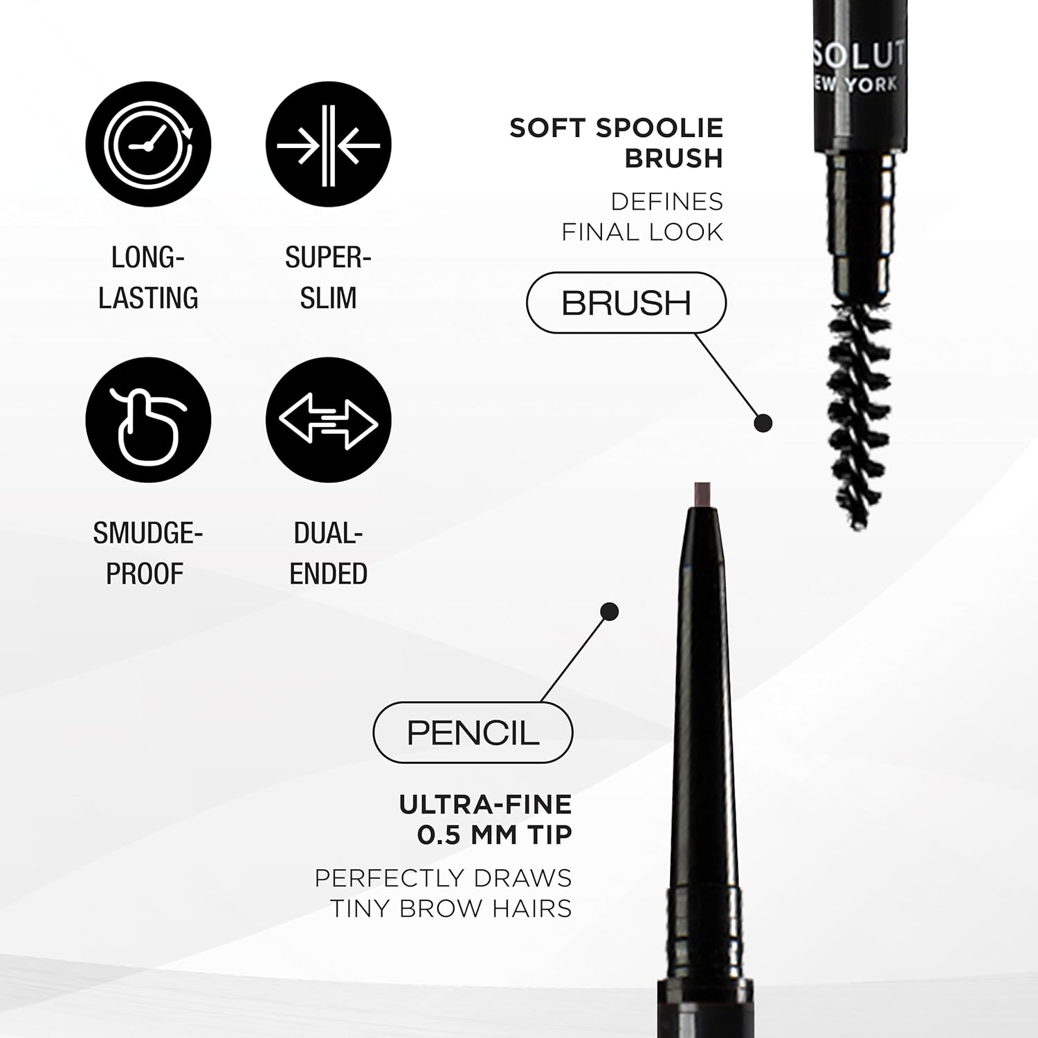 Absolute New York Super Slim Brow Pencil