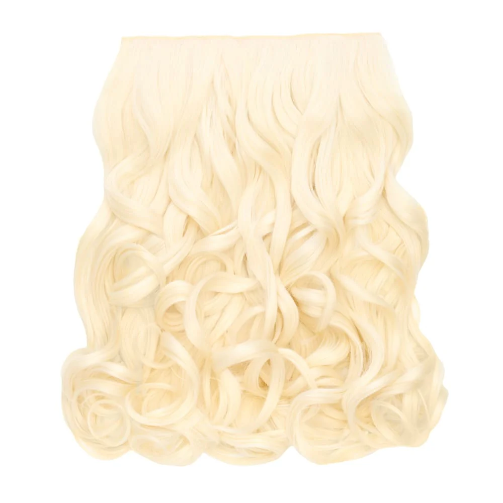 Stranded 20" One Piece Curly Clip-In