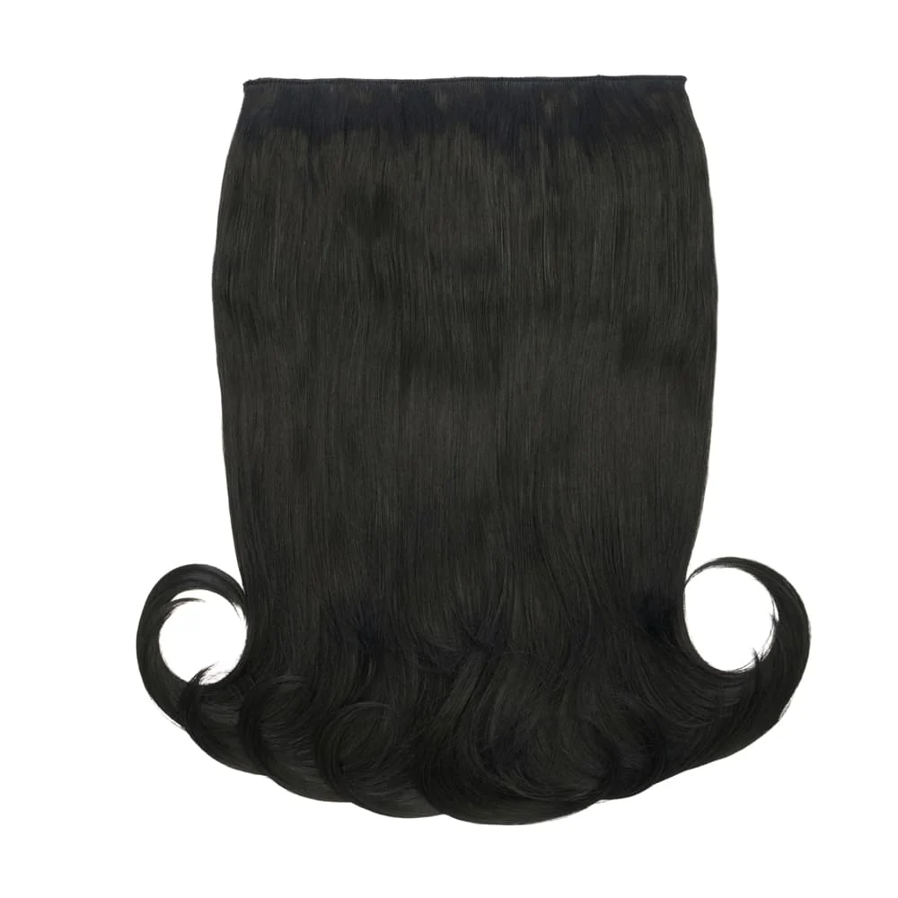 Stranded 16" One Piece Flicky Clip-In